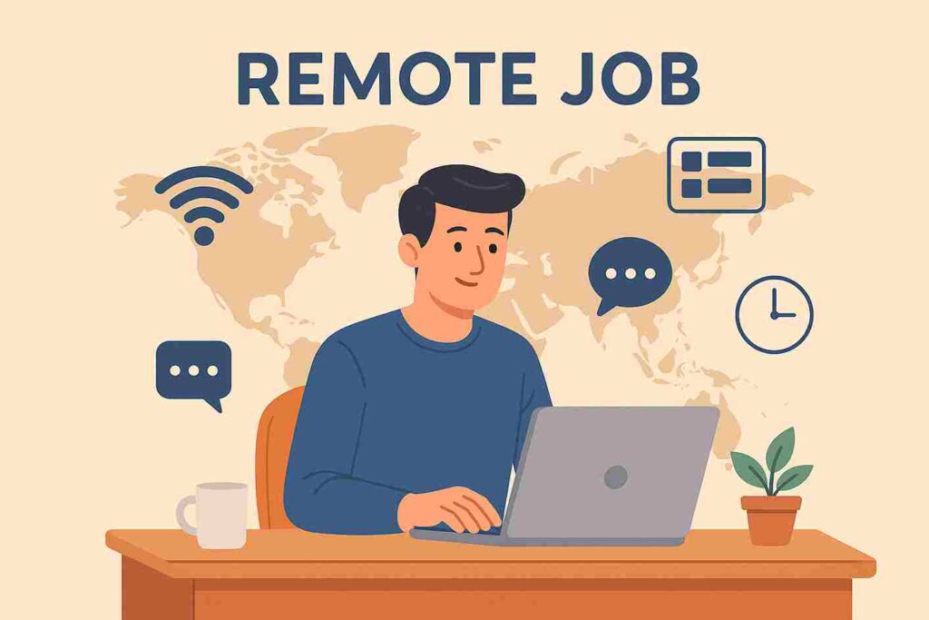 remote job kaise paaye